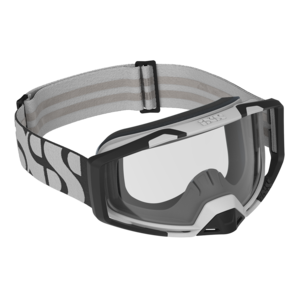 iXS Trigger Low Profile Lens Goggles - White Clear