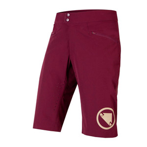 Endura Singletrack Lite Shorts - Aubergine - front