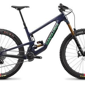 2023 Santa Cruz Megatower X01 AXS RSV Air Carbon CC (Trans Blue)