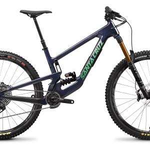 2023 Santa Cruz Megatower X01 Coil Carbon CC (Trans Blue)