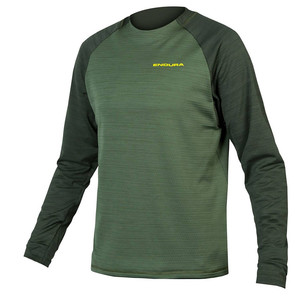 Endura SingleTrack Fleece - Forest Green - front
