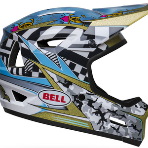 Bell Sanction 2 DLX Mips Helmet - Caiden 24 Gloss Black/White