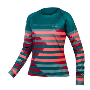 Endura Women's MT500 Supercraft LS LTD Jersey - Spruce Green - front