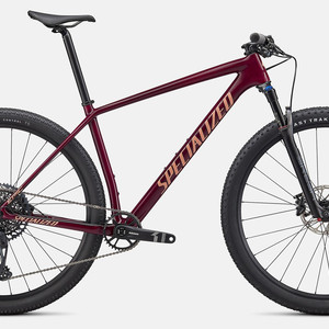 2023 Specialized Epic Hardtail Comp (Gloss Maroon/Ice Papaya)