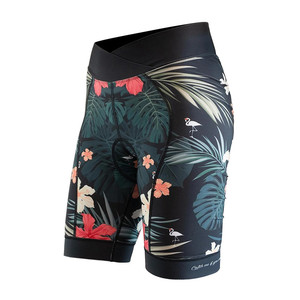 DHaRCO Women's Padded Party Shorts - Hawaiian Flamingo