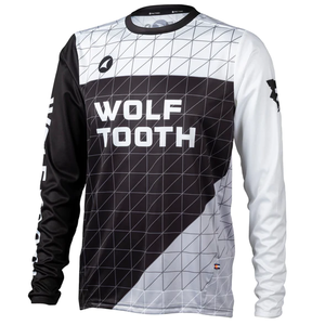 Wolf Tooth Matrix Trail Long Sleeve Jersey (front)