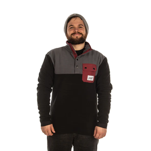 Chromag Facet Jacket - Black/Char/Dark Brick