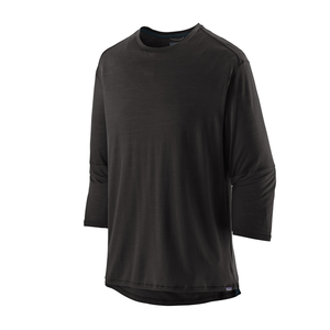 Patagonia Merino 3/4-Sleeved Bike Jersey - Black