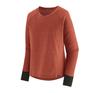 Patagonia Women's Long-Sleeved Dirt Craft Bike Jersey - Burl Red