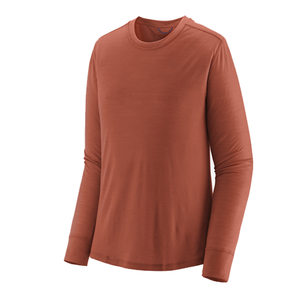 Patagonia Women's Long-Sleeved Capilene Cool Merino Shirt - Burl Red 