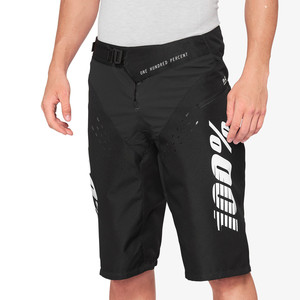 100% R-Core Shorts - Black (2024) - front