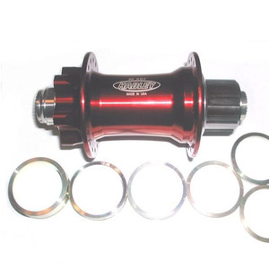 Hadley Single SPeed 135mm X 12mm Thru-Axle Rear Hub (2024) - Red