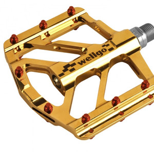Wellgo B252 Titanium Plated Flat Pedal (2024)