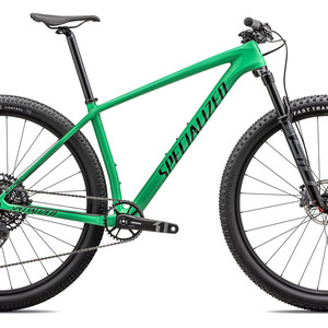2024 Specialized Epic Hardtail Comp (Gloss Electric Green/Forest Green)