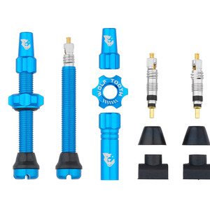 Wolf Tooth Tubeless Valve Stem Kit (2024) - 44mm Blue