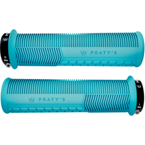 Peaty's Monarch Grip - Mushroom texture (turquoise)