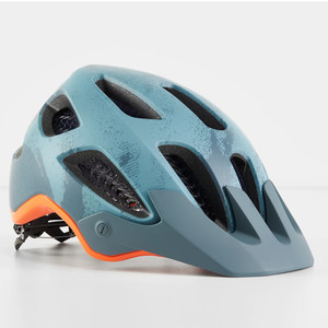 Trek Rally Wavecel Open Face Helmet (2024) - Battleship Blue/Orange