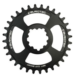 Burgtec GXP Thick Thin Chainring (2024) - Black