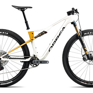2025 Orbea Oiz M10 AXS (Ivory White/Bumblebee Yellow)