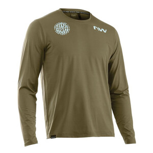 Northwave XTrail 2 LS Jersey (2024) - Forest Green