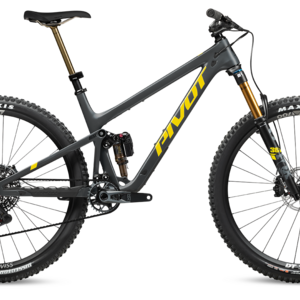 2024 Pivot Trail 429 Pro X0 Eagle Transmission Enduro Neo (Slate/Canary Yellow, with DT Swiss XM1700 alloy rims)