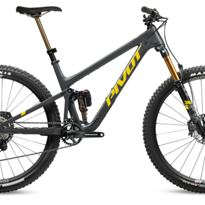 2024 Pivot Trail 429 Pro XT/XTR Enduro Neo (Slate/Canary Yellow, with DT Swiss XM1700 alloy rims)
