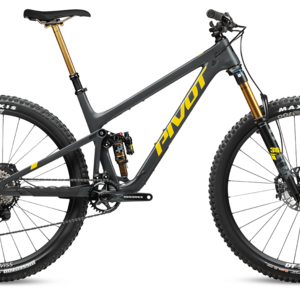 2024 Pivot Trail 429 Pro XT/XTR Enduro (Slate/Canary Yellow, with DT Swiss XM1700 alloy rims)