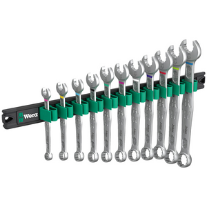 Wera 9640 Magnetic rail 6003 Joker 1 Ring spanner set (11 pieces)