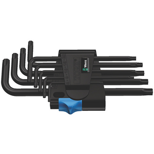 Wera 967/9 TX HF 1 L-key set with holding function, BlackLaser (9 pieces)