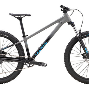 2025 Marin San Quentin 1 (Gloss Grey/Black/Blue; 27.5" version shown)