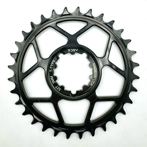 5DEV T-Type Aluminum Chainring - Black 32T