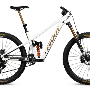 2025 Pivot Firebird Pro X0 Eagle Transmission Neo (White Gold, 29" DT Swiss alloy wheels)