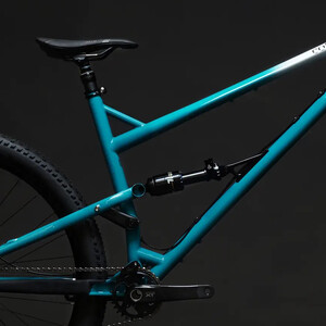 2025 Cotic FlareMAX (Gloss Teal; custom build shown)