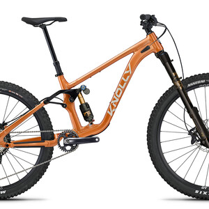 2026 Knolly Warden 170 XT Podium (M2 Orange; non-Di2 build shown)