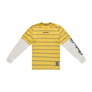 Skyline Fakie Ride LS Tee - (Stripe Butter)