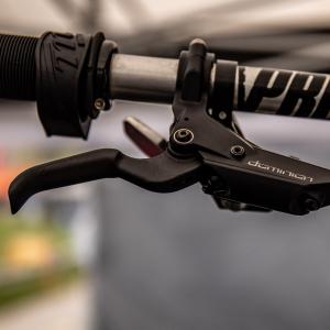 Dominion's new T4 with handmade carbon fiber brake lever