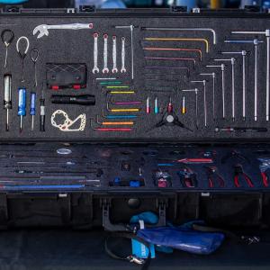 Ben Pye's box from Shimano