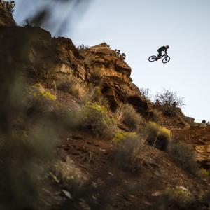 Carson Storch at Red Bull Rampage 2022