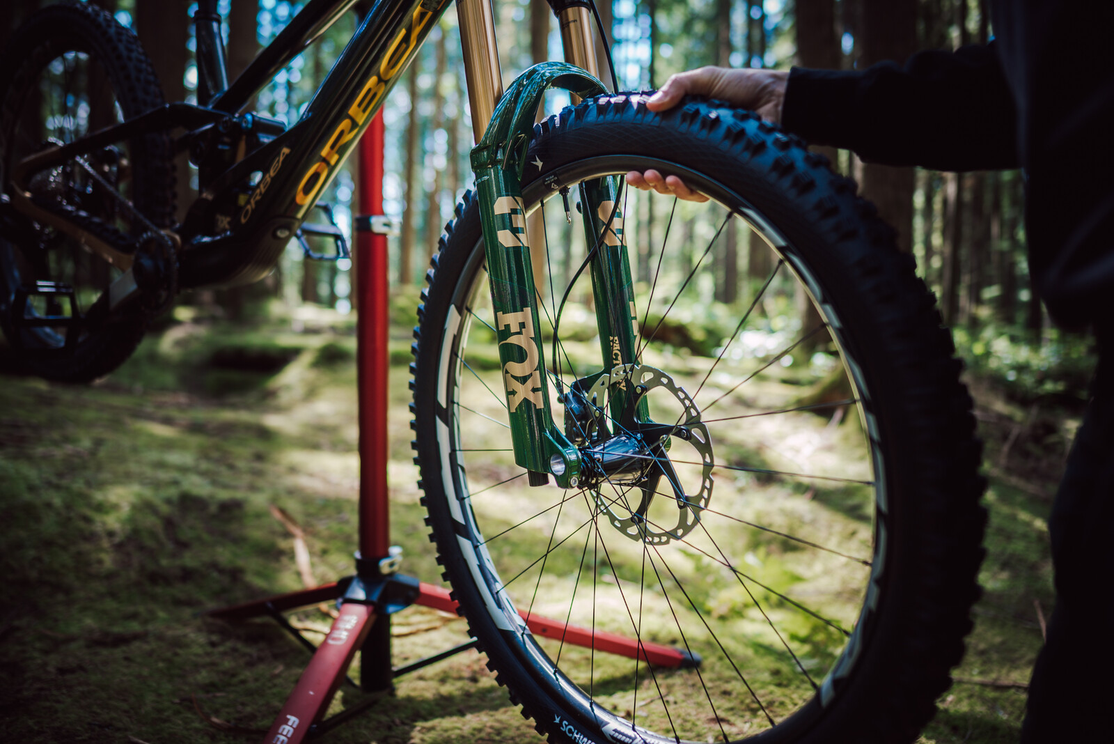 FOX Launches the Limited Edition Racing Green 38 - Mountain Bike