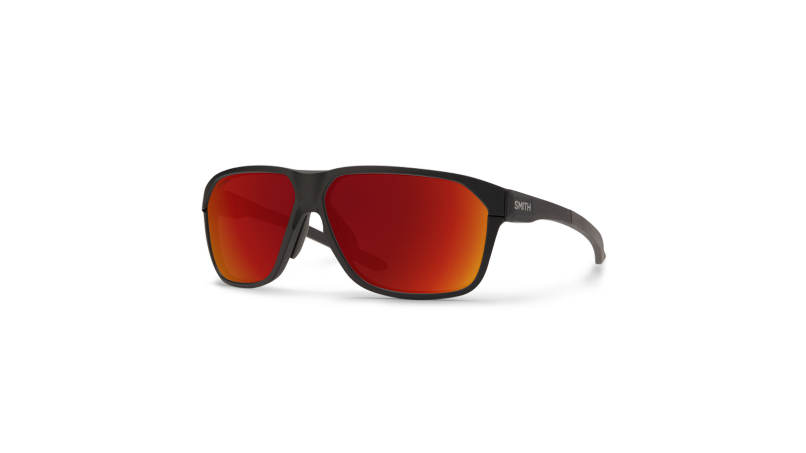 01 Matte Black %2B ChromaPop Red Mirror Lens