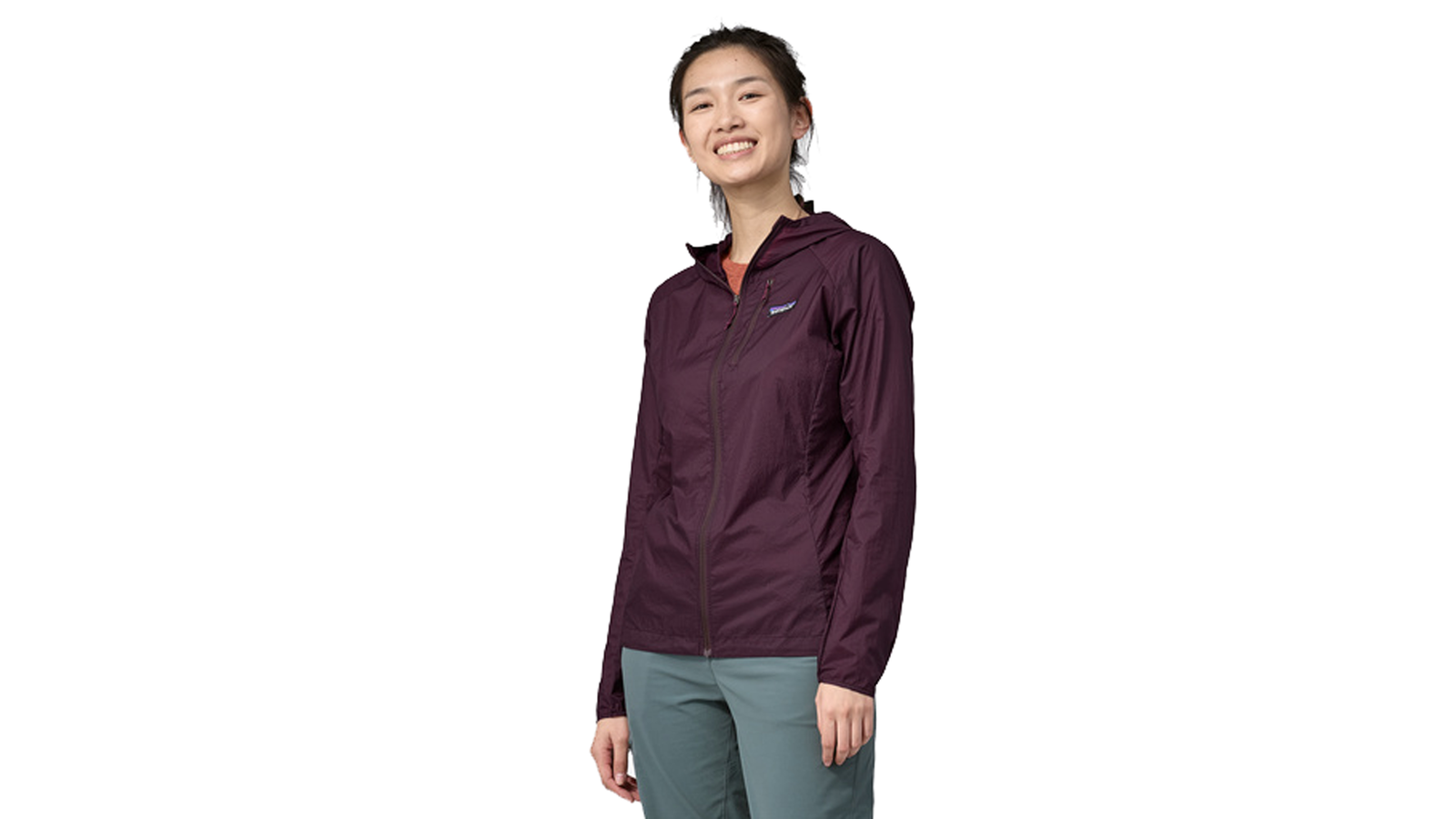 patagonia Women's Houdini Jacket M パープル Patagonia - Women's Houdini® Stash 1/2-Zip Pullover