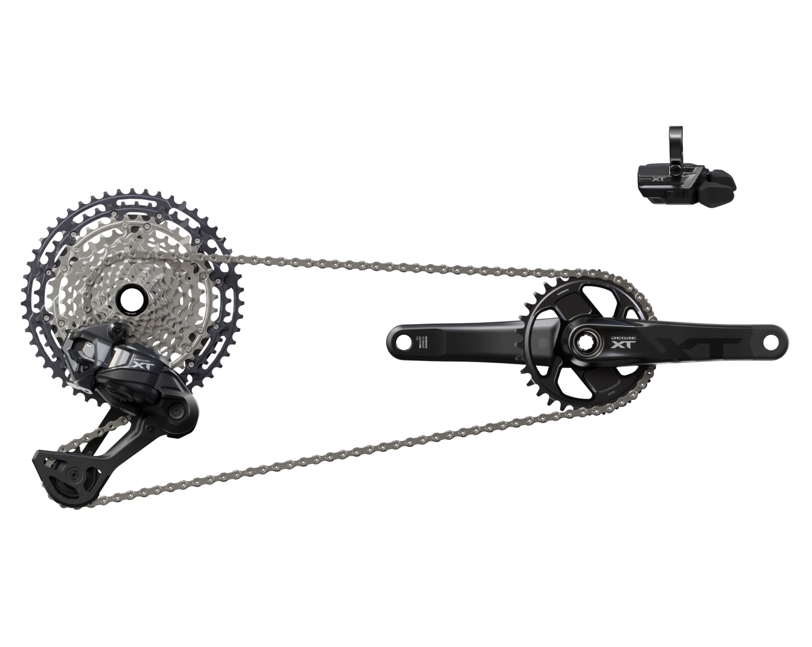 Shimano XT M8250 Getriebezug Set - Komplettes Schaltgruppe Für E-Bike Antrieb