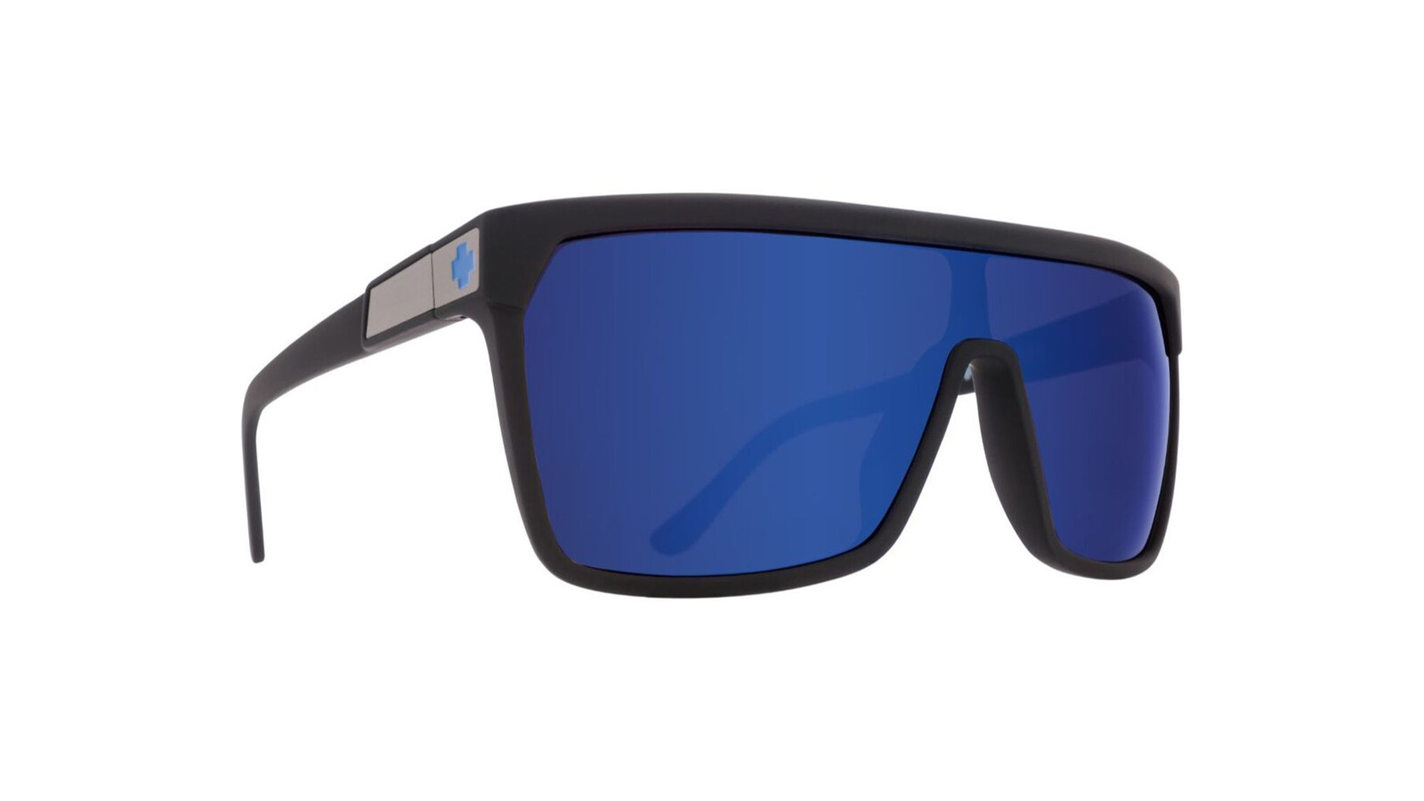 Happy Bronze with Dark Blue Spectra Mirror - Soft Matte Black frame