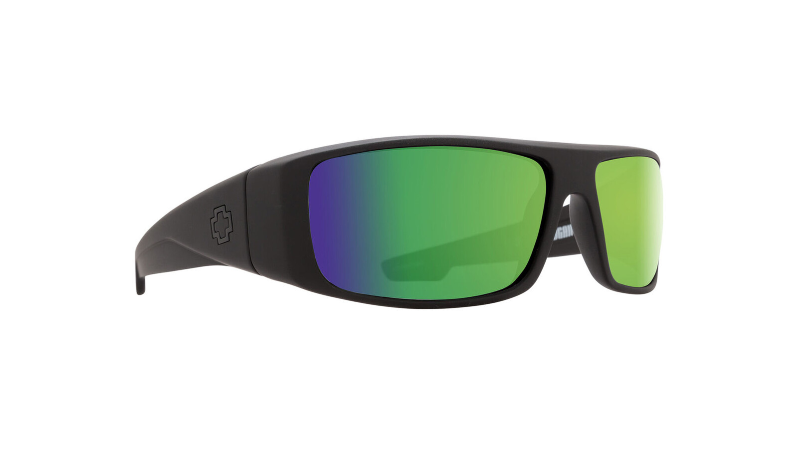 Black Matte frame - HD Plus Bronze Polar with Green Spectra Mirror lens