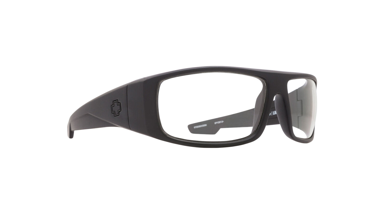 Matte Black ANSI RX frame - Clear lens