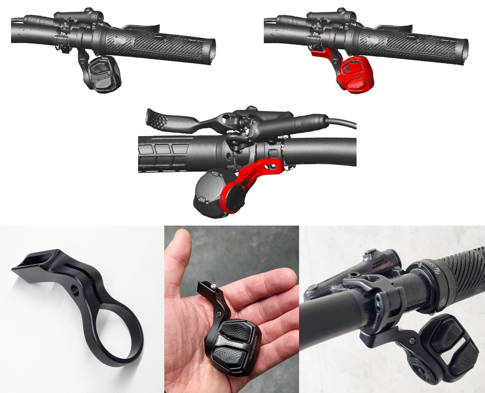 Custom made matchmaker - Shimano I-Spec EV / Sram Pod