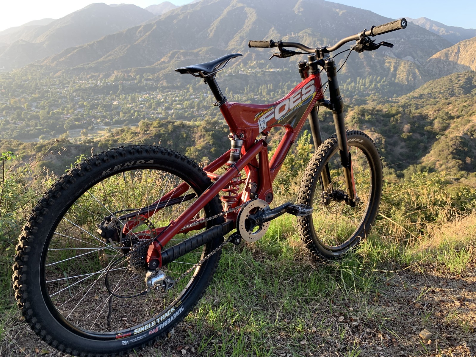 foes racing mtb dh マウンテンバイク foes racing mtb dh マウンテンバイク - メルカリ