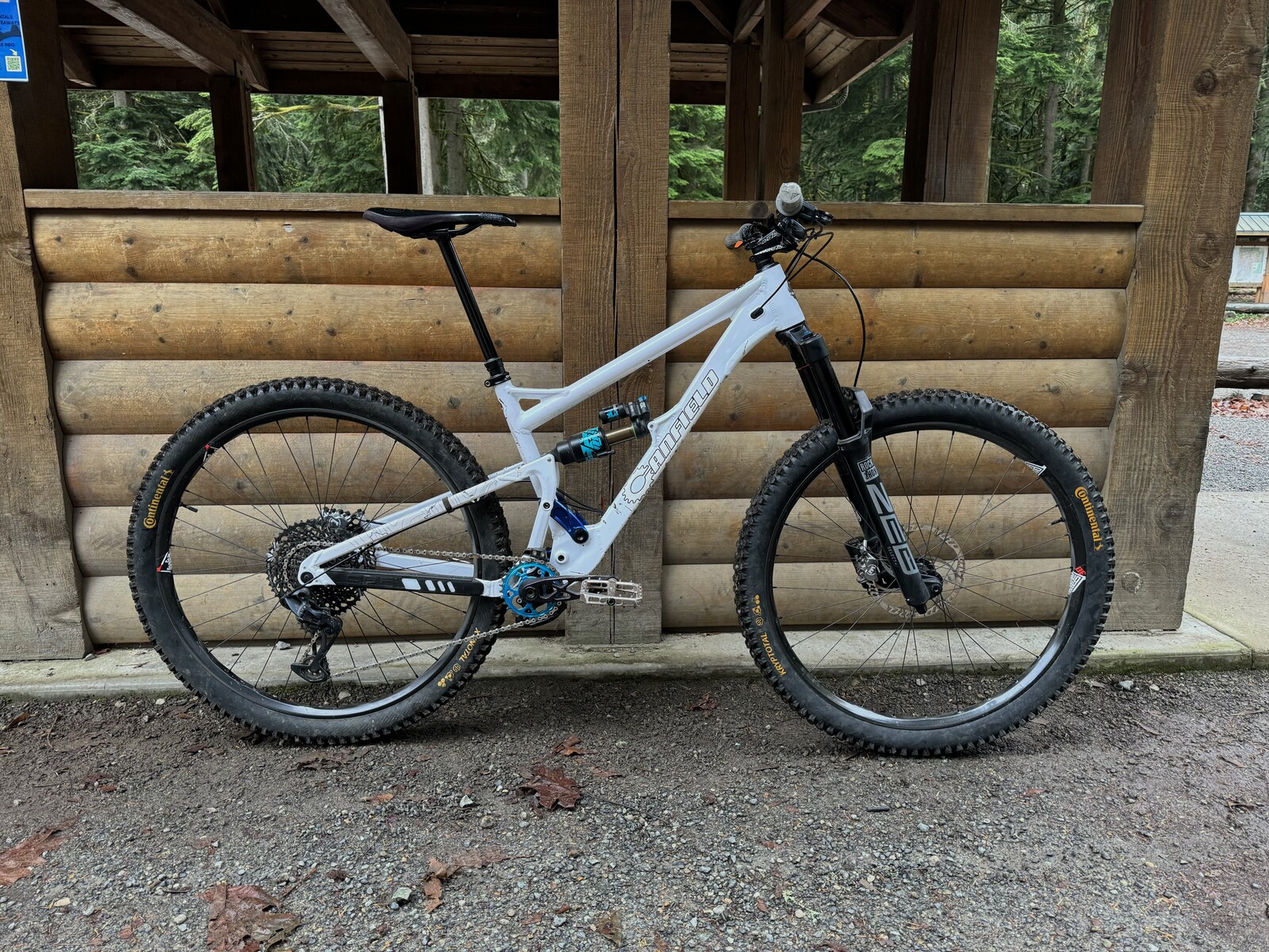 Dropper up. All 240mm’s
