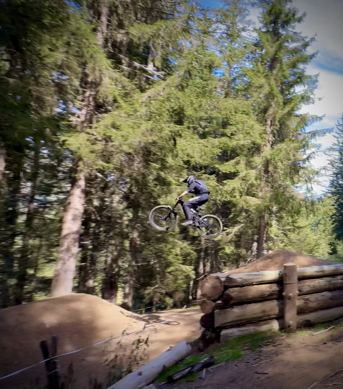 Roadgap in Morzine