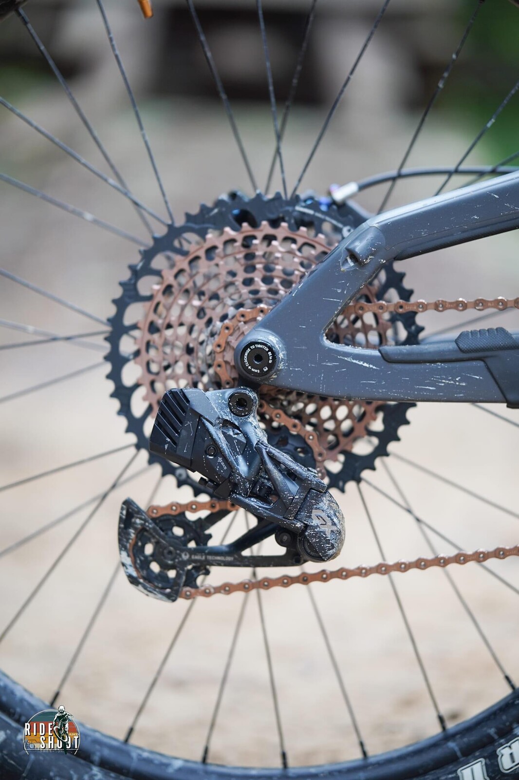SRAM GX AXS with XX1 Copper cogs